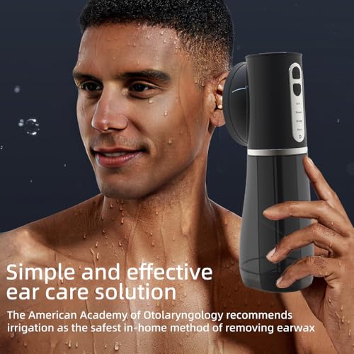 Smart Electric Ear Cleaner,Earwax Removal kit with IPX7 Waterproof Rating,Soft and Safe Effective Ear Wax Removal Tool.