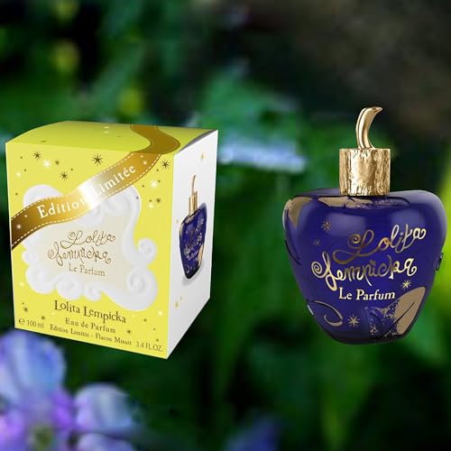 Lolita Lempicka Le Parfum Eau De Parfum Spray for Women Limited Edition Midnight Purple Tinted, Gold Accented Bottle - Notes of Licorice, Violet, & Anise - 3.4 Oz