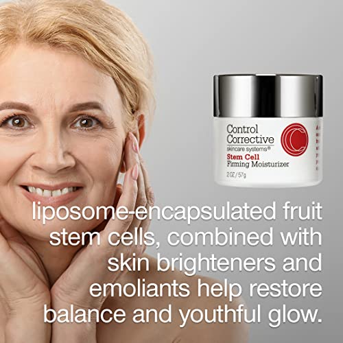 CONTROL CORRECTIVE Stem Cell Firming Moisturizer, 2 Oz - Smooths Out Fine Lines & Wrinkles, Stimulates Collagen Production, Protects Skin Stem Cells Against Uv Stress, No Parabens Or Synthetic Dyes