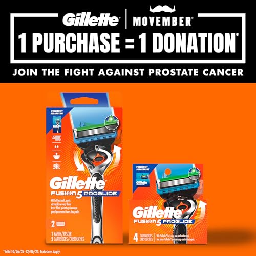 Gillette Fusion5 ProGlide Men's Razor Blade Refills, 12 Count, Mens Blades