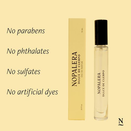 Nopalera Dulce de Cuerpo Eau de Parfum – 10ML Travel Spray | Smoky Sweet Earth, Amber & Copal • Clean Beauty Unisex Fragrance Inspired by Mexico City