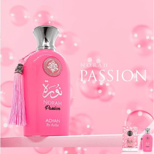 ADYAN Norah Passion 100 ML (3.4 fl oz) I Premium Floral Perfume I Captivating Fragrance I Long-Lasting Elegance I Unforgettable Scent I Exquisite Floral Notes I Twist of YARA