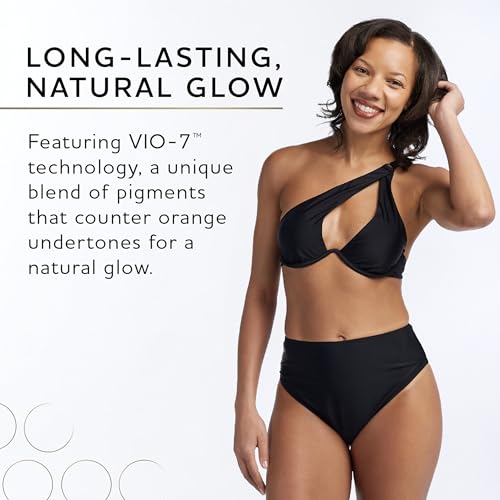 Norvell Venetian Sunless Facial Self Tanner Mousse with Bronzer 1.7 fl oz ? Instant Natural Looking Fake Tan, Anti Orange, Streak Free, Long Lasting Sunless Bronzing Glow