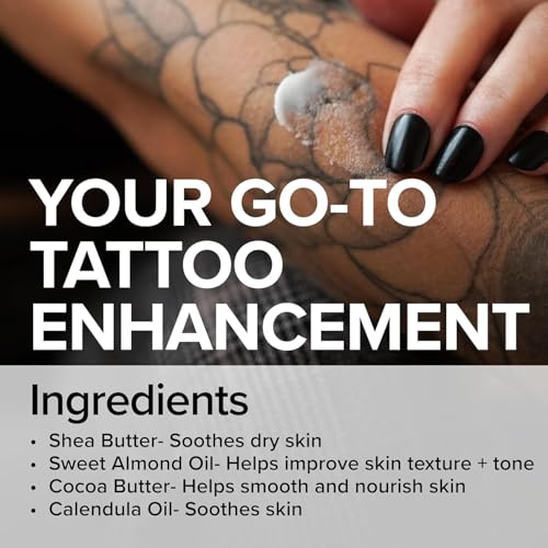 Tattoo Aftercare Kit ? Tattoo Balm & Tattoo Foam Soap Cleanser ? Tattoo Care for New Tattoos, Tattoo Moisturizer for Old Ink, Vegan, Fragrance-Free, Clean Ingredients