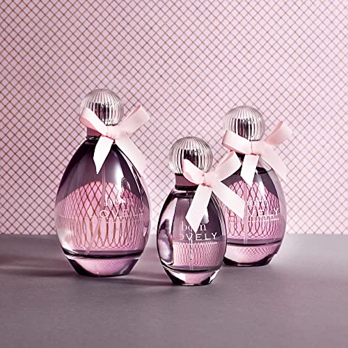 SJP Born Lovely Lush, Sweet, Elegant Amber Floral Eau De Parfum Spray Fragrance for Women - Mandarin, Peony, Honeysuckle, and Freesia - Intense, Long Lasting Scent - 1.7 oz