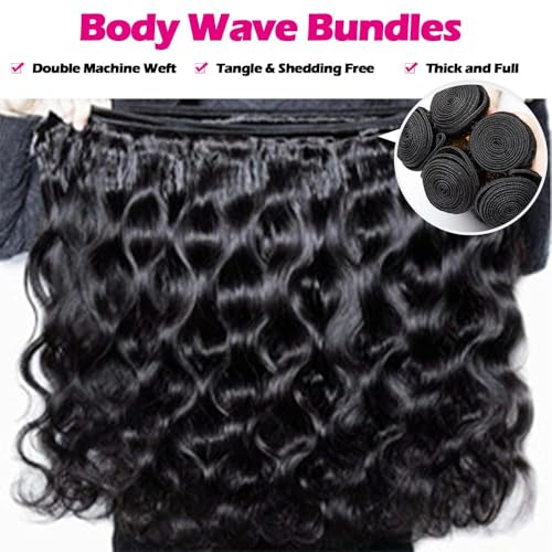 12A Human Hair Bundles 24 Inch Brazilian Body Wave Single Bundles 100% Brazilian Unprocessed Virgin Human Hair 1 Weave Bundle