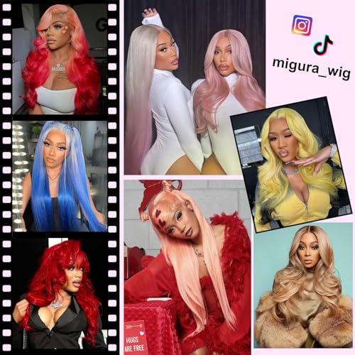 32 Inch 613 Lace Front Wig Human Hair 200 Density Blonde Wig Human Hair 613 HD Lace Frontal Wig 13x6 Body Wave Lace Front Wigs Human Hair Pre Plucked 613 Wig for Women