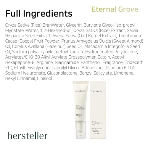Hersteller Nearby Hand Serum For Dry And Aging Hands ? Peptide Eternal Grove Scent | Hydrating & Firming Serum with Hazelnut Oil, Oat Extract & Rice Bran Water For Soft, Glowing Skin