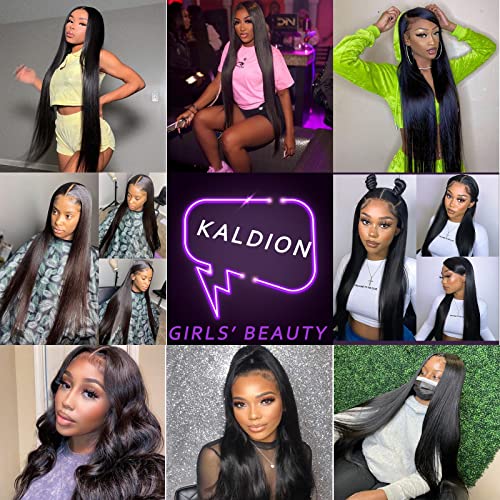 bunGiol Straight Lace Front Wigs Human Hair Pre Plucked with Baby Hair Transparent Lace Front Wigs Human Hair 13x4 Glueless Ear To Ear Lace Frontal Wigs Straight Wig For Black Women