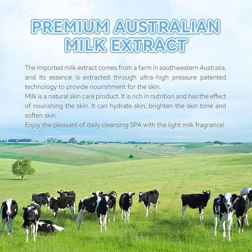 Milk Skincare Sets for Teen Girls,10IN1 Skin Care for Teens 10-12,Milk Skin Care Routine Kit for Women,Girls 10-12,Teen Skin Care Kit,Mother Day Gifts,Moisturizing & Gentle (One Size, Milk StyleB)