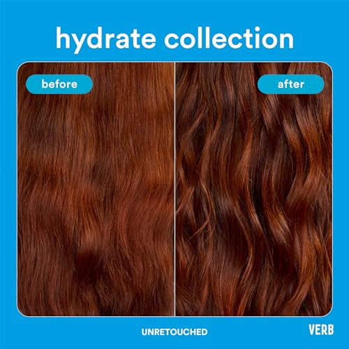 VERB Hydrate Leave-In Conditioner, 6.5 fl oz ? Nourish Dry + Frizzy Hair - Smooth + Detangle - Amber + Warm Jasmine Scent