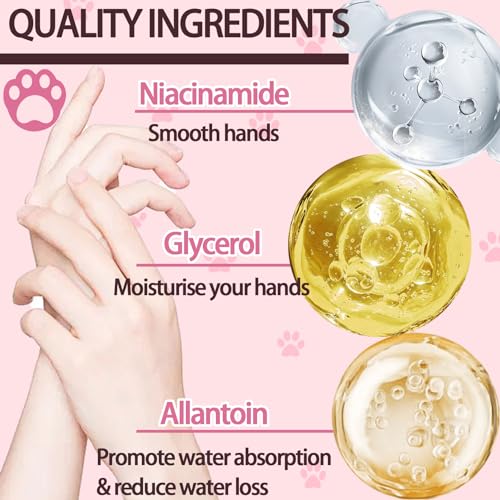 6PCS Hand Masks,Hydrating Hand Masks Moisturizing Gloves Overnight for Dry Cracked Hands,Daily Hand Care Hand Masks Gift Set for Women and Men A