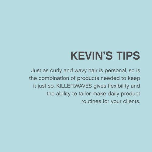 KEVIN.MURPHY KILLER.WAVES - Wave Enhancer for Fine Hair - For Wavy & Curly Hair - Weightless Curl Enhancer - Frizz Reduction - Daily Hair Care - 150 mL / 5.1 fl oz