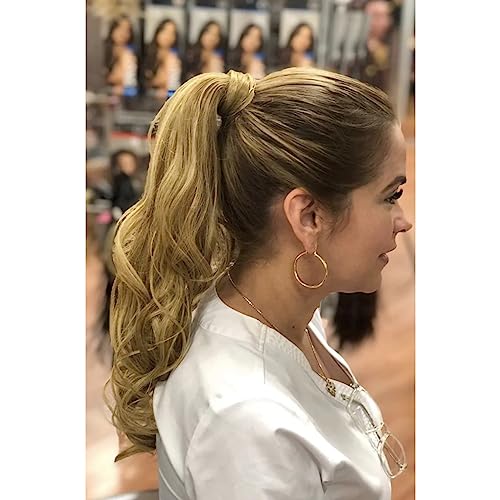 Hair u wear Hairdo Wave Wrap Around Pony,R10 Chestnut