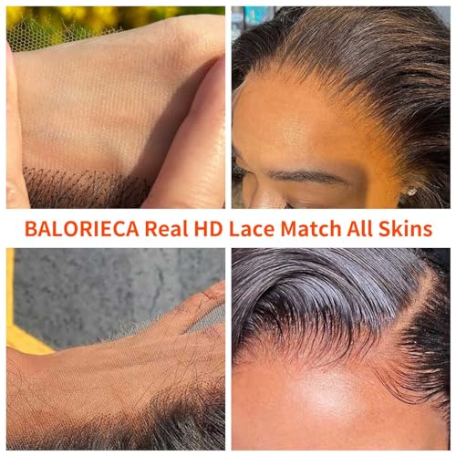 5x5 Skinlike Real HD Lace Closure 100% Raw Cambodian Pre-plucked Straight Human Hair 0.10mm Ultra-thin Melted Invisible Swiss Lace Small Single Knot Hand-Tied & No Shedding 20 Inches
