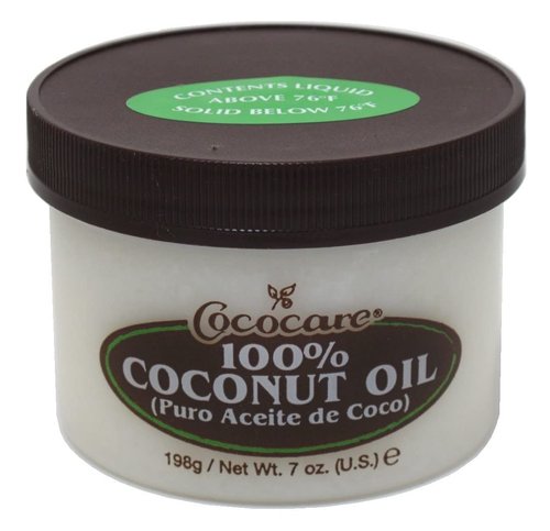 CocoCare 100 Percent Coconut Oil, 7 oz (Pack of 4)