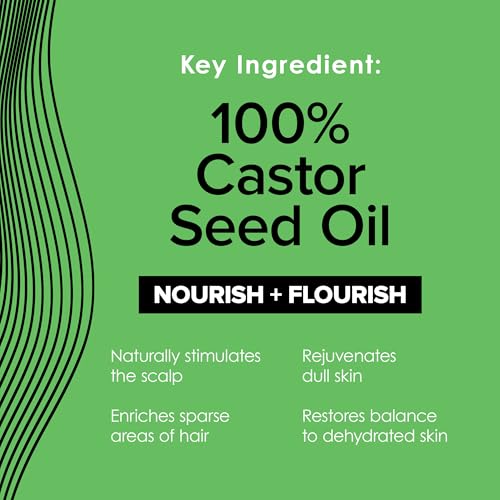 True+Real 100% Pure Castor Oil ? Cold-pressed, Hexane Free, Unrefined, Premium USP Castor Oil, 1 Gallon
