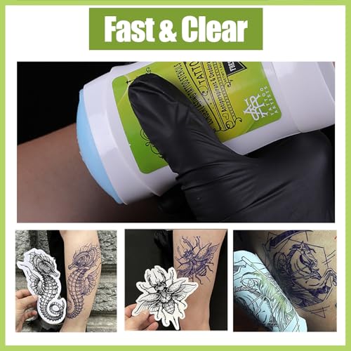 2pcs Tattoo Transfer Gel, Urknall Professional Stencil Gel Safe and Long-Lasting Tattooing Stencil Stick Creams for Body Art Makeup Transfering Soap Paste For Tattooing Supplies