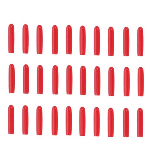 Lurrose Silicone Caps for Tweezers 100Pcs Protective Tip Guards Lash Extensions Cover Rubber Tweezer Tip Cap for Beauty Tools