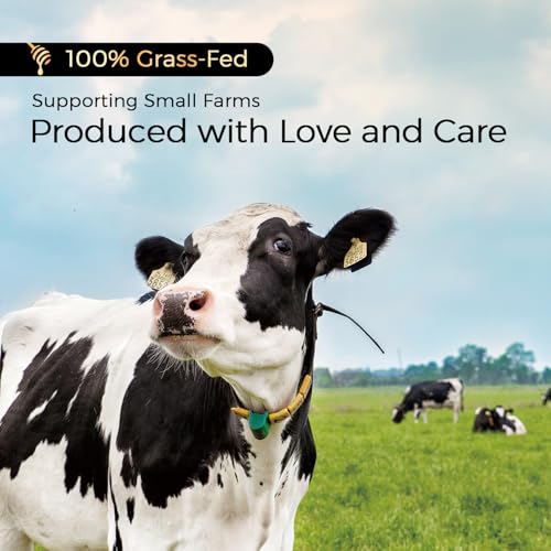 QOOQ 100% Grass Fed Beef Tallow for Skin with Raw Honey & Beach Rose Oil - for Sensitive & Eczema Skin - Natural Face/Body Butter + Lip Balm, Unscented, 4.23 oz