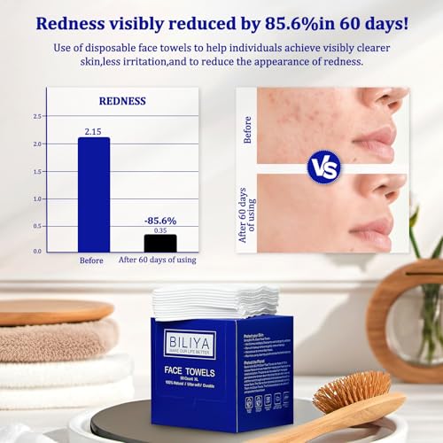 Disposable Face Towel XL, face cleaning wipes, face towels,makeup wipes,towels,Ultra Soft 10 x 12 inches 50 Ct,1 Pack