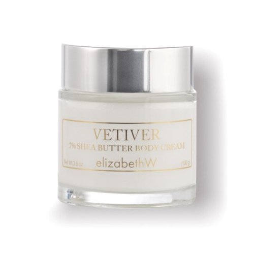 elizabeth W Vetiver Body Cream, 3.5 Ounces