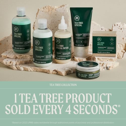 Tea Tree Styling Wax, Adds Definition + Hold, For All Hair Types, 5.1 fl. oz.