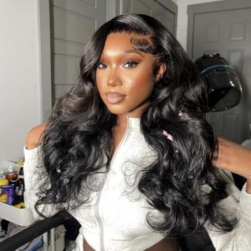 Wiggins Wig 13x6 Body Wave Lace Front Wigs Human Hair Pre Plucked Glueless 13x6 Lace Front Wigs Human Hair Pre Bleached Knots Deep Parting Wig For Black Women 16 Inch