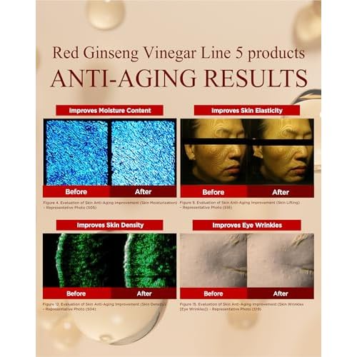 Bonyongo Red Ginseng Vinegar Cream ? Intensive Hydrating and Firming Face Moisturizer for Smooth, Youthful Skin - Nourishing with Fermented Red Ginseng - Korean Skincare, 1.86oz.