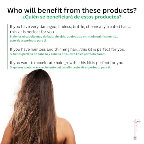 Ritual Bot?nico Keratina Org?nica | Treatment to Straighten, Repair and Relax Hair | All Natural, Organic & Vegan Ingredients | Product of Colombia | 2 Piece Kit