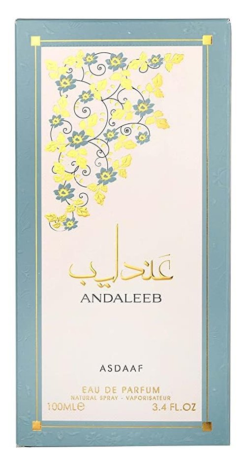 Asdaaf Andaleeb for Unisex Eau de Parfum Spray, 3.4 Ounces / 100 ml (Pack of 2)