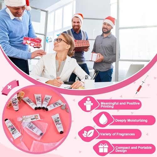 Kolewo4ever 90pcs 30 Sets Nurse Hand Cream Nursing Appreciation Gifts CNA Week Gifts Travel Size Hand Lotion for Dry Cracked Hands Gifts for Nursing Graduation Nurses Week New Nurses