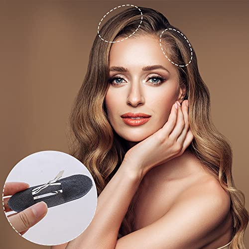 TCOTBE Women's Fluffy Princess Styling Volume Hair Pads(4) and Bump Up Combs(2) Inserts - 6 Pcs Set for DIY Hairstyles