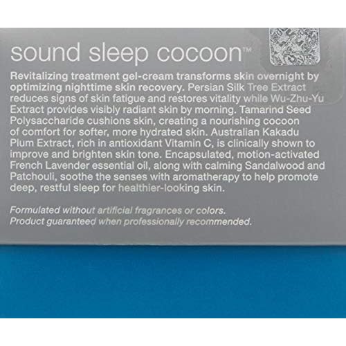 Dermalogica Sound Sleep Cocoon Night Cream Gel for Face, Revitalizing Overnight Moisturizer with Essential Oils - Promotes Restful Sleep for Radiant, Healthier-Looking Skin, 1.7 Fl Oz