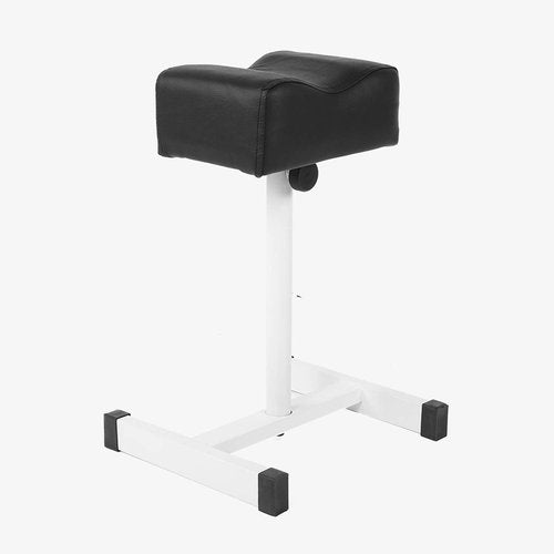 Professional Pedicure Manicure Footrest Stool Chair, Height Adjustable 15-22.4 Inches, Salon Spa Equipment