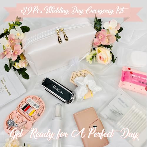 ARK Survivor Women's Wedding Emergency Kit 39 Essential Items for Brides Team Bride All in One Travel Kit Personal Care Women's Travel Set