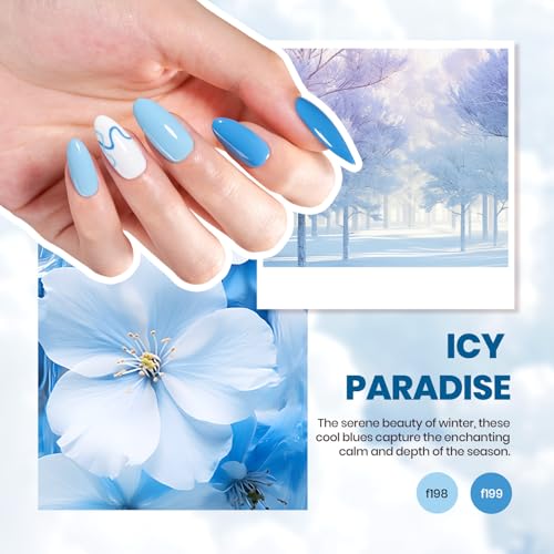 Beetles Gel Nail Polish Kit with U V Light - 31 Pcs Gel Polish Kits 20 Colors with Base and Glossy Top Coat Soak Off DIY Salon Beginner-friendly Manicure Nails Stuff Gifts for Women Teens Girls