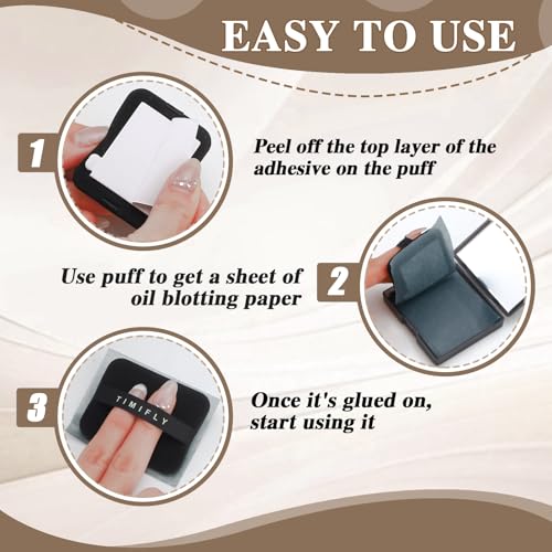 1000pcs Oil Blotting Sheets for Face, Clean and Clear Oil Absorbing Sheets, Oil Blotting Papers for Face(Black)
