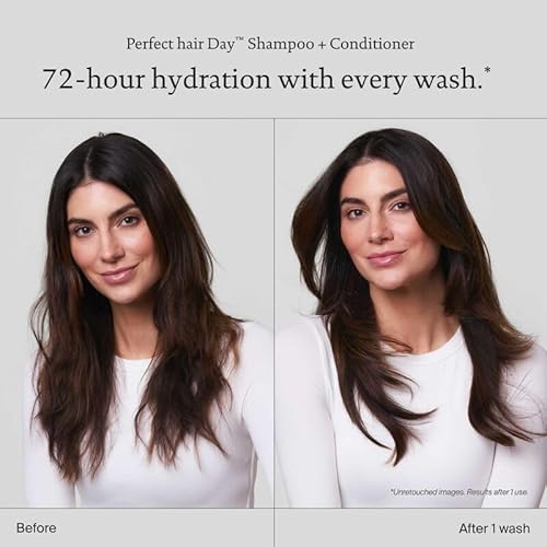 Living Proof Hydrated Hair Essentials Kit - Includes Travel Size Perfect hair Day Shampoo, Conditioner, 5-in-1 Styling and Dry Shampoo ($74 value)