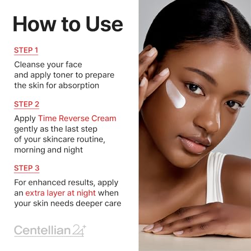 CENTELLIAN 24 Madeca Cream Time Reverse (Season7) (Time reverse (2ea), 1.69fl oz, Pack of 2) Advanced Fast-Absorbing & Nourishing Cream, Hydrates, Reduces Wrinkles, Korean Skin Care, Centella Asiatica