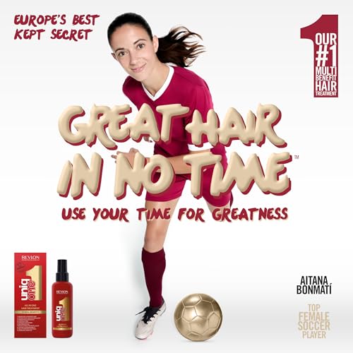 UniqOne Revlon Professional Hair Treatment, Moisturizing Leave-In Product, Repair For Dry and Damaged Hair, Promotes Healthy Hair, 5.1 Fl Oz (Pack of 1)