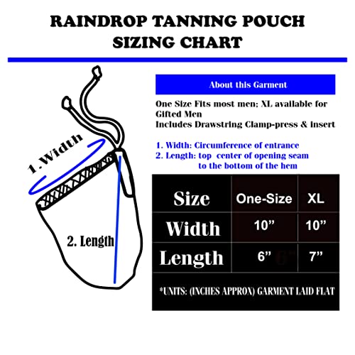 Men's Tanning Pouch Sun Protection, Tanning Cover for Men