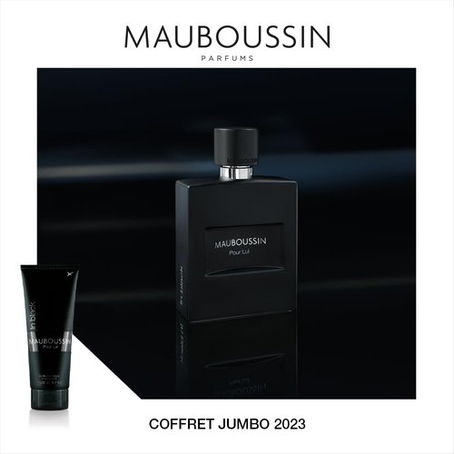 Mauboussin - Jumbo Set Pour Lui In Black : Eau de Parfum 100ml (3.3 Fl Oz) & Shower Gel 200ml (6.6 Fl Oz)