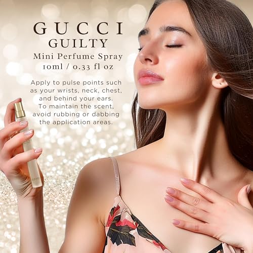 Gucci Guilty Pour Femme Perfume for Women Travel EDP Spray 0.33 Fl Oz