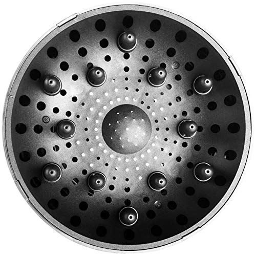 Hairizone Universal Hair Diffuser Adaptable for Blow Dryers with D-1.7-Inch to 2.6-Inch for Curly or Wavy Hair, Shiny Black