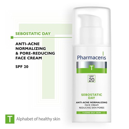 Pharmaceris T SEBOSTATIC DAY hydrating sebum normalizing face cream SPF 20 (50 ml) by Pharmaceris T - Dr. Irena Eris