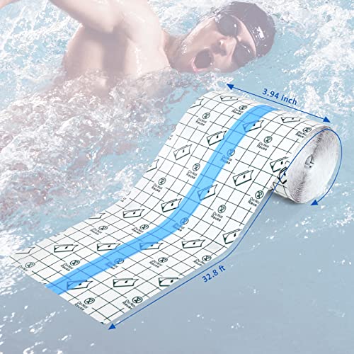 OBTANIM Transparent Waterproof Stretch Clear Adhesive Film Bandage Skin Dressing Tape for Tattoo Aftercare (4 x 394 Inch)