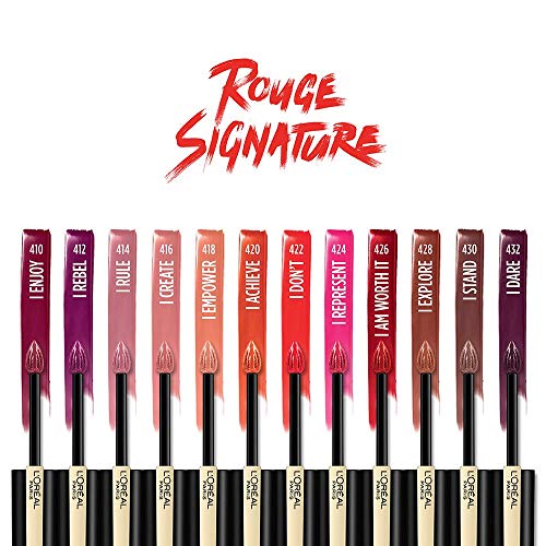 L¡¯Or?al Paris Makeup Rouge Signature Matte Lip Stain, I Rule