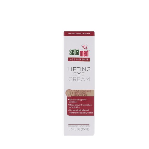 Sebamed Anti Aging Q10 Lifting Age Defense Eye Cream 15 mL pH 5.5 for Sensitive Skin Reduces the Appearance of Wrinkles Made in Germany