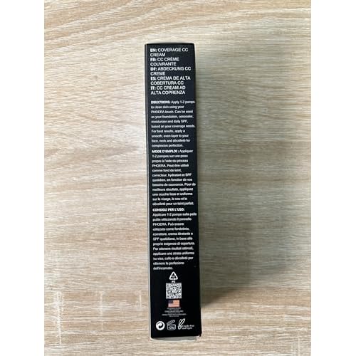 PHOERA CC+ Cream,Full Coverage Foundation£¬Color Correcting Cream,Anti Aging Hydrating Serum & SPF 25+ Sunscreen - Natural Finish - 1.08 fl oz (120 Nude)